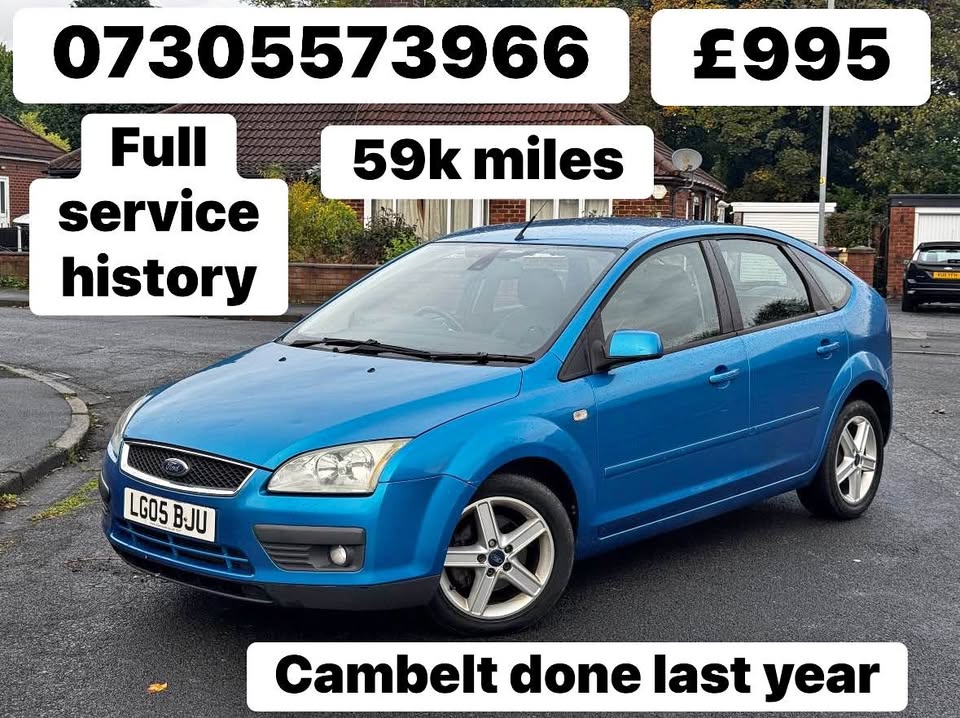Cheap 2005 Ford Focus Titanium T (FULL SERVICE) for sale in Bolton, Greater Manchester