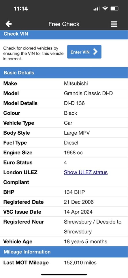2007 Mitsubishi GRANDIS 7 SEATER 6 SPEED DIESEL PX AVAILABLE MUST BE SEEN SUPERB CAR BARGAIN PX WELCOME SUPERB 7 SEATER - Image 2