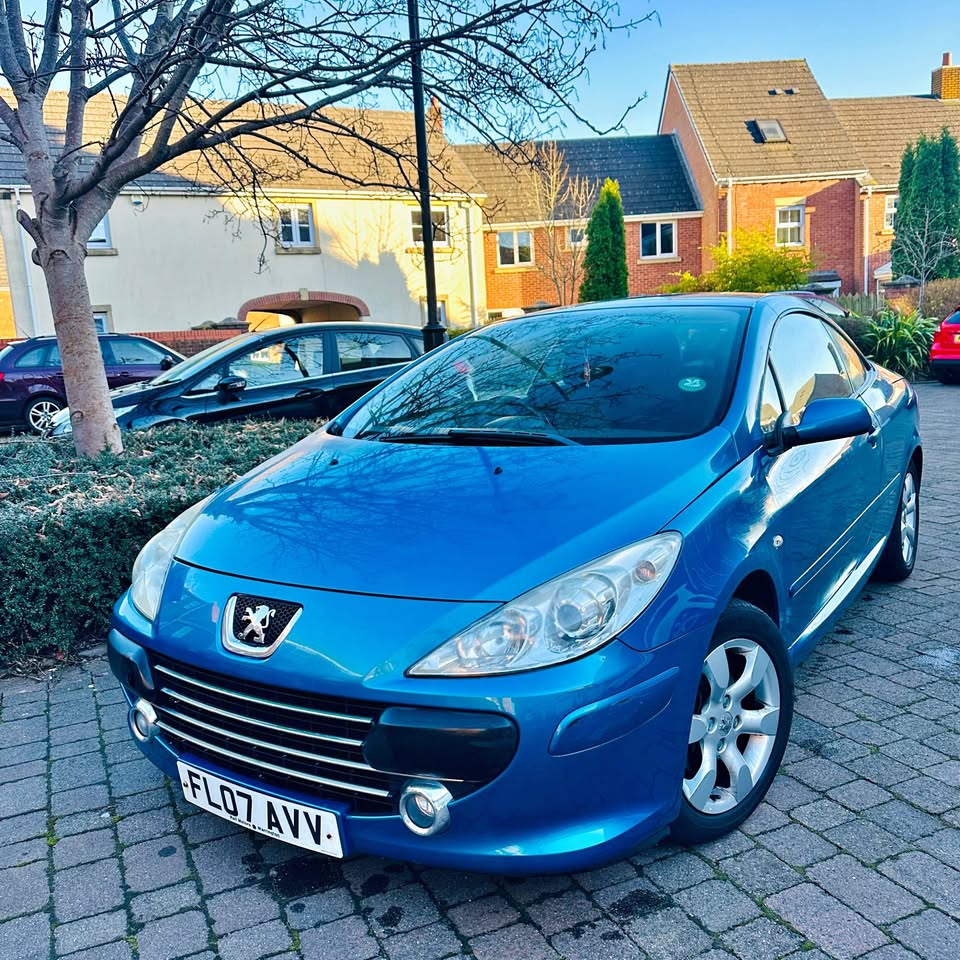 Cheap 2007 Peugeot 307 cc for sale in Preston, Lancashire