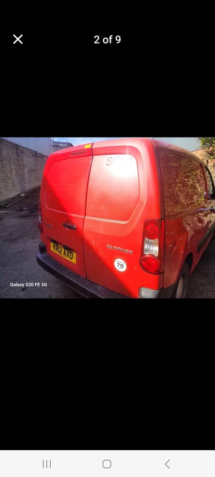 2012 Peugeot Partner years mot - Image 5