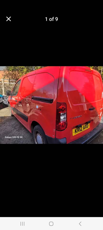 2012 Peugeot Partner years mot - Image 6